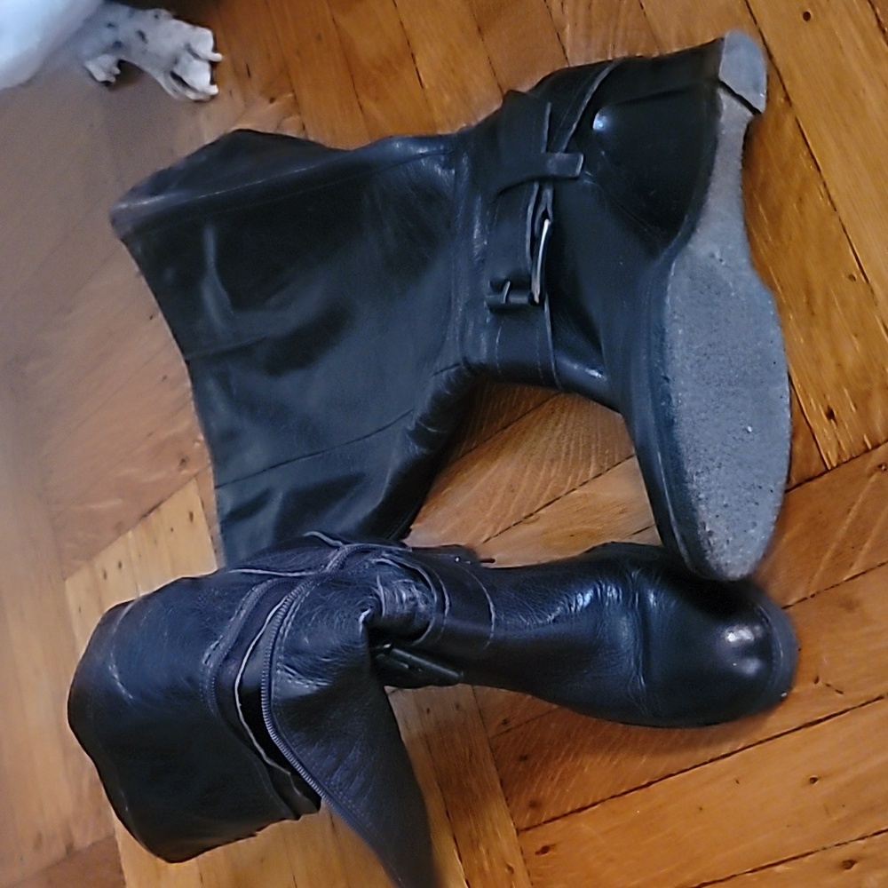 Knee high boots